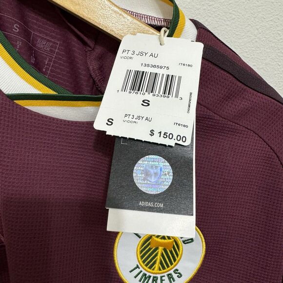 ADIDAS PORTLAND TIMBERS AUTHENTIC THIRD JERSEY SIZE SMALL IT6180 MLS 2024/2025 - Picture 11 of 11